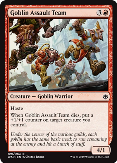 Goblin Assault Team - Foil