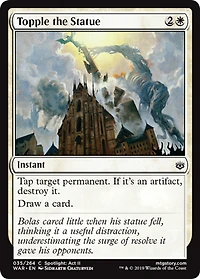 Topple the Statue - Foil