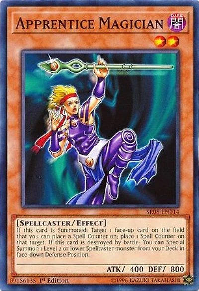 Apprentice Magician - SR08-EN014 - Common - 1st Edition
