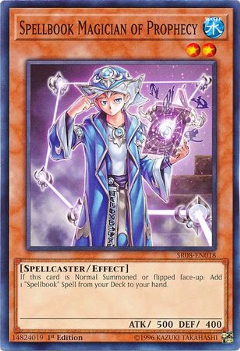 Spellbook Magician of Prophecy - SR08-EN018 - Common - 1st Edition