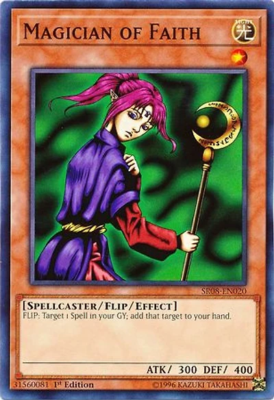 Magician of Faith - SR08-EN020 - Common - 1st Edition