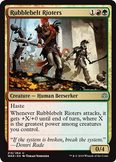 Rubblebelt Rioters