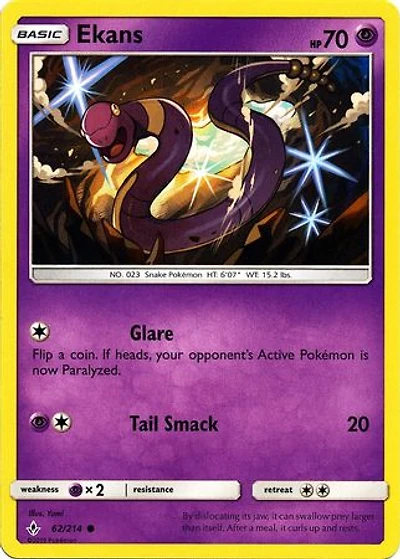 Ekans - 62/214 - Common