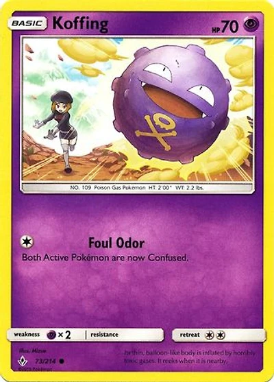 Koffing - 73/214 - Common