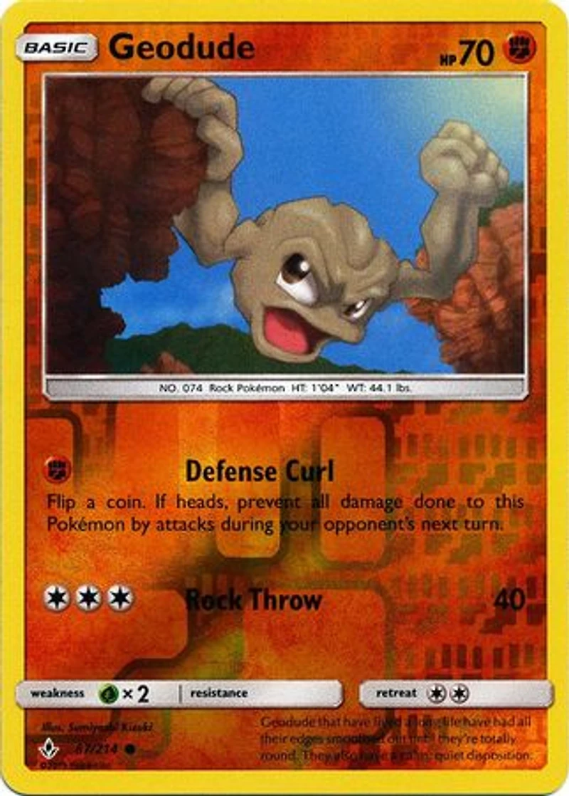 Geodude - 87/214