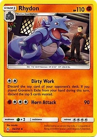 Rhydon - 94/214 - Uncommon