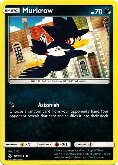 Murkrow - 108/214 - Common