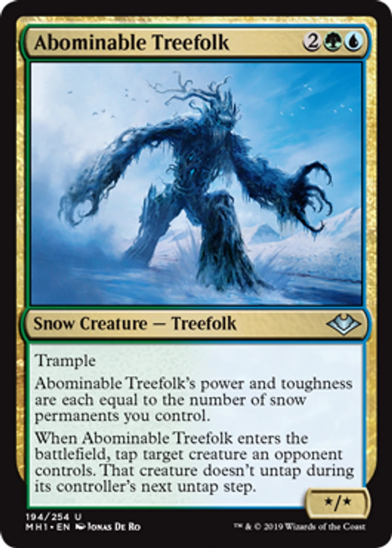 Abominable Treefolk