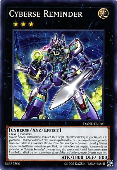 Cyberse Reminder - DANE-EN040 - Common - Unlimited Edition