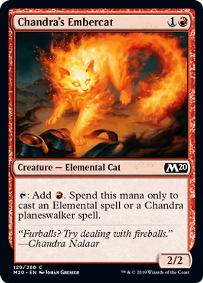Chandra's Embercat - Foil