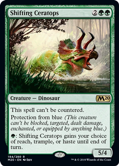 Shifting Ceratops - Foil