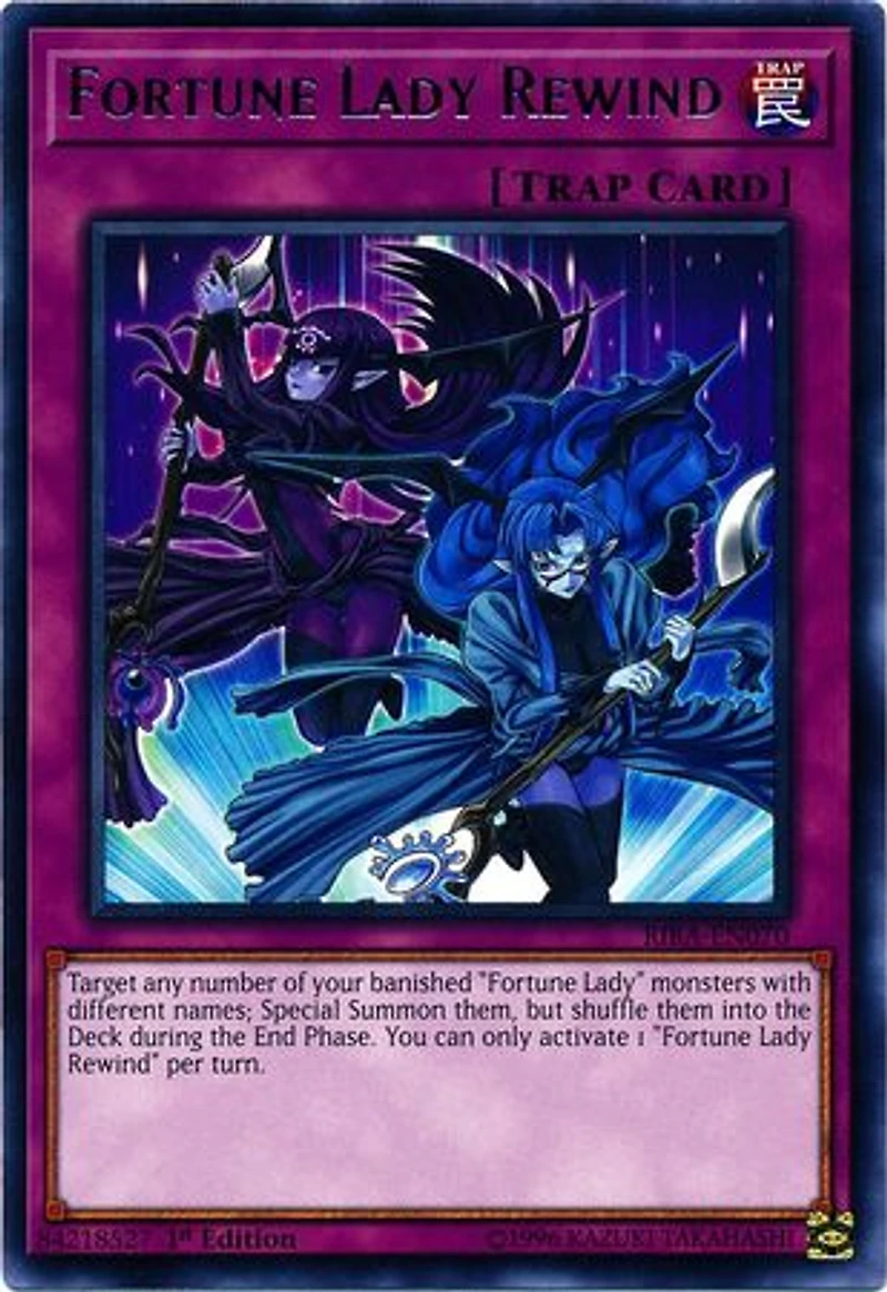 Fortune Lady Rewind - RIRA-EN070 - Rare - 1st Edition