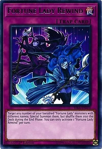 Fortune Lady Rewind - RIRA-EN070 - Rare - 1st Edition