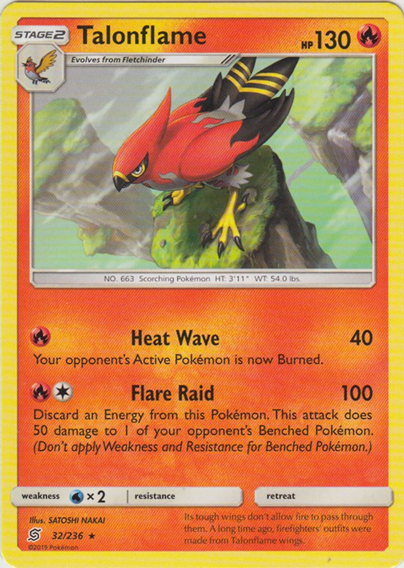 Talonflame - 32/236 - Rare