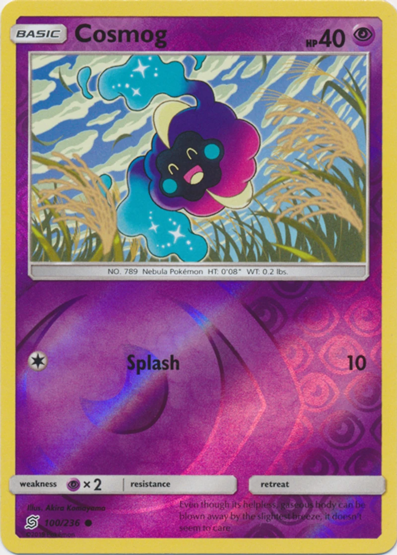 Cosmog - 100/236 - Common - Reverse Holo