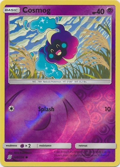 Cosmog - 100/236 - Common - Reverse Holo