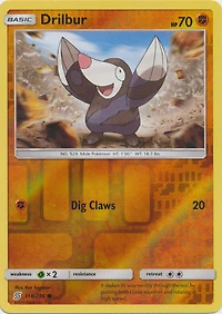 Drilbur - 118/236 - Common - Reverse Holo