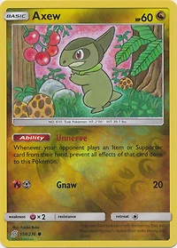 Axew - 154/236 - Common - Reverse Holo