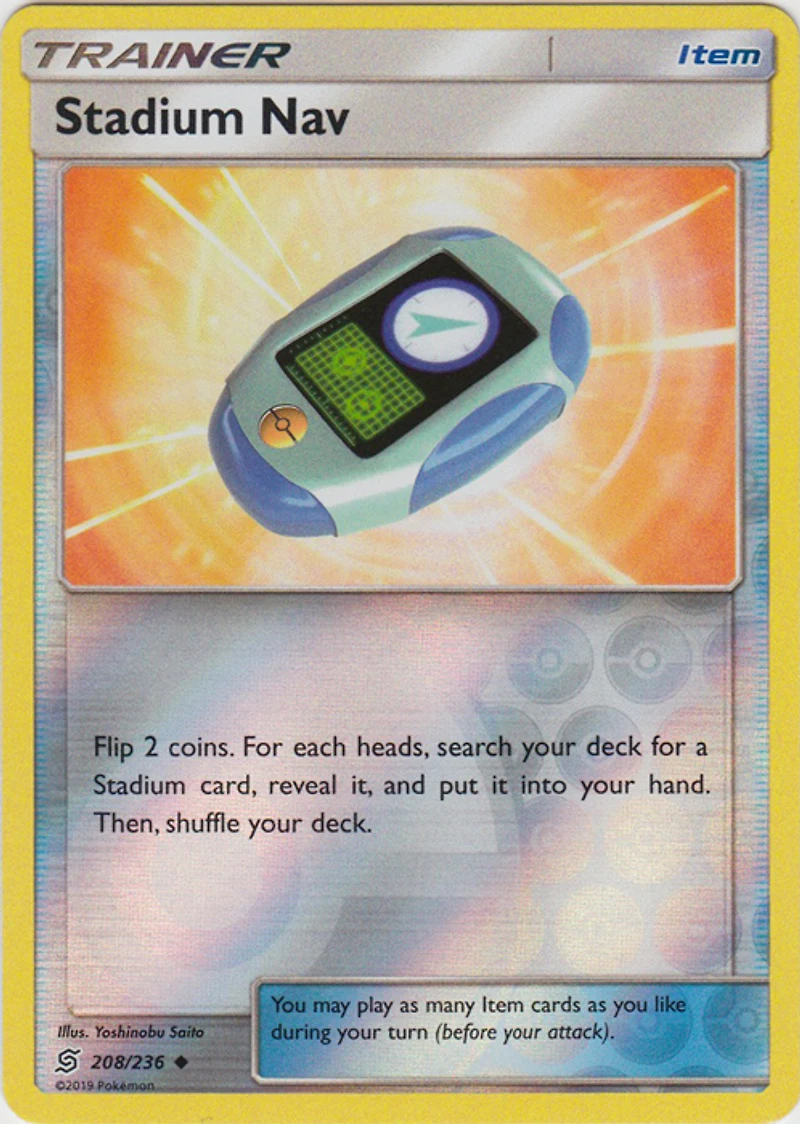 Stadium Nav - 208/236 - Uncommon - Reverse Holo