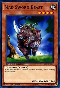 Mad Sword Beast - SS03-ENA09 - Common - 1st Edition