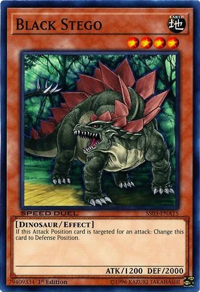 Black Stego - SS03-ENA15 - Common - 1st Edition