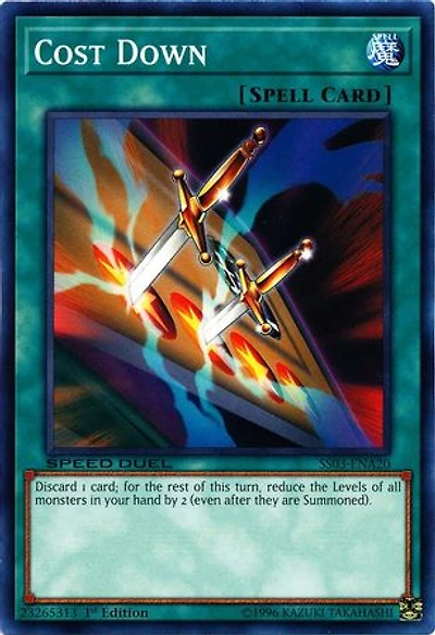 Cost Down - SS03-ENA20 - Common - 1st Edition