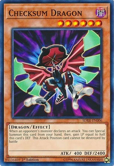 Checksum Dragon - SDRR-EN006 - Common - 1st Edition