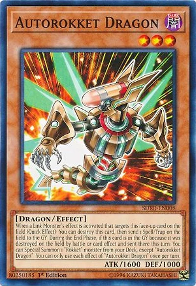 Autorokket Dragon - SDRR-EN008 - Common - 1st Edition