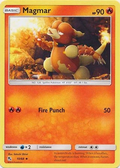 Magmar - 10/68 - Uncommon