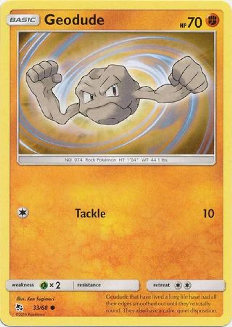 Geodude - 33/68 Common