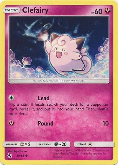 Clefairy - 38/68 - Common