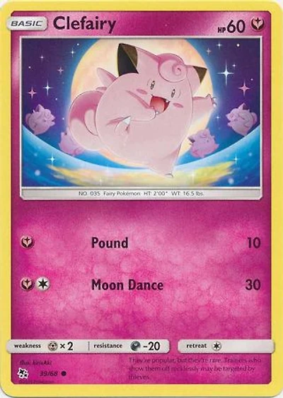 Clefairy - 39/68 - Common