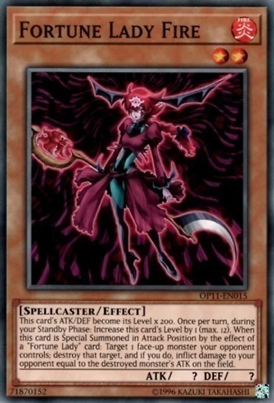 Fortune Lady Fire - OP11-EN015 - Common - Unlimited Edition