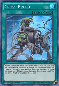 Cross Breed - MP19-EN124 Super Rare 1st Edition