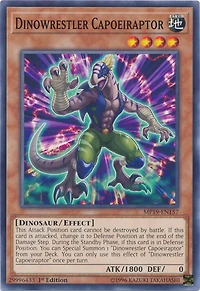 Dinowrestler Capoeiraptor - MP19-EN157 - Common - 1st Edition