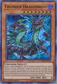 Thunder Dragonduo - MP19-EN170 - Ultra Rare - 1st Edition