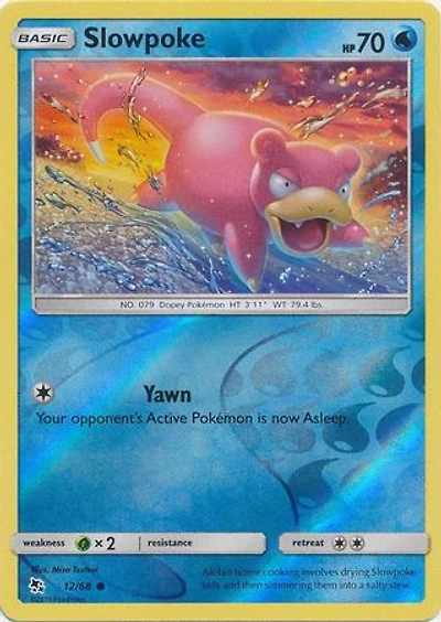 Slowpoke - 12/68 - Common - Reverse Holo
