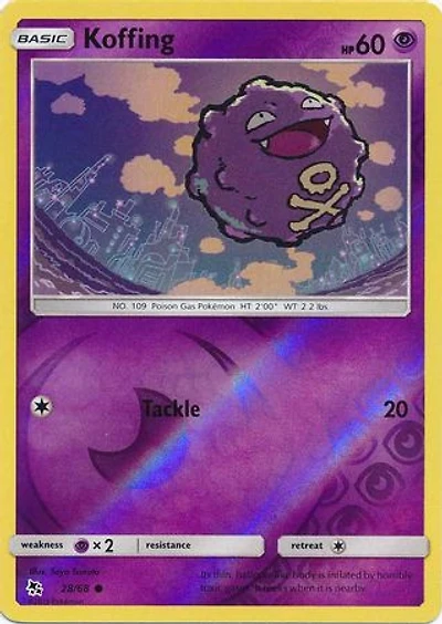 Koffing - 28/68 - Common - Reverse Holo