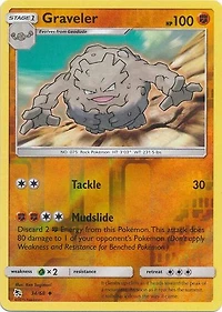 Graveler - 34/68 - Uncommon - Reverse Holo
