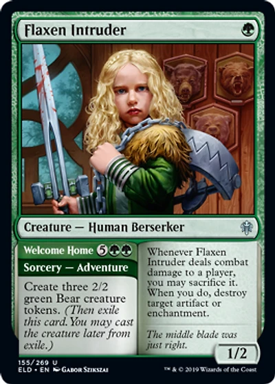 Flaxen Intruder // Welcome Home