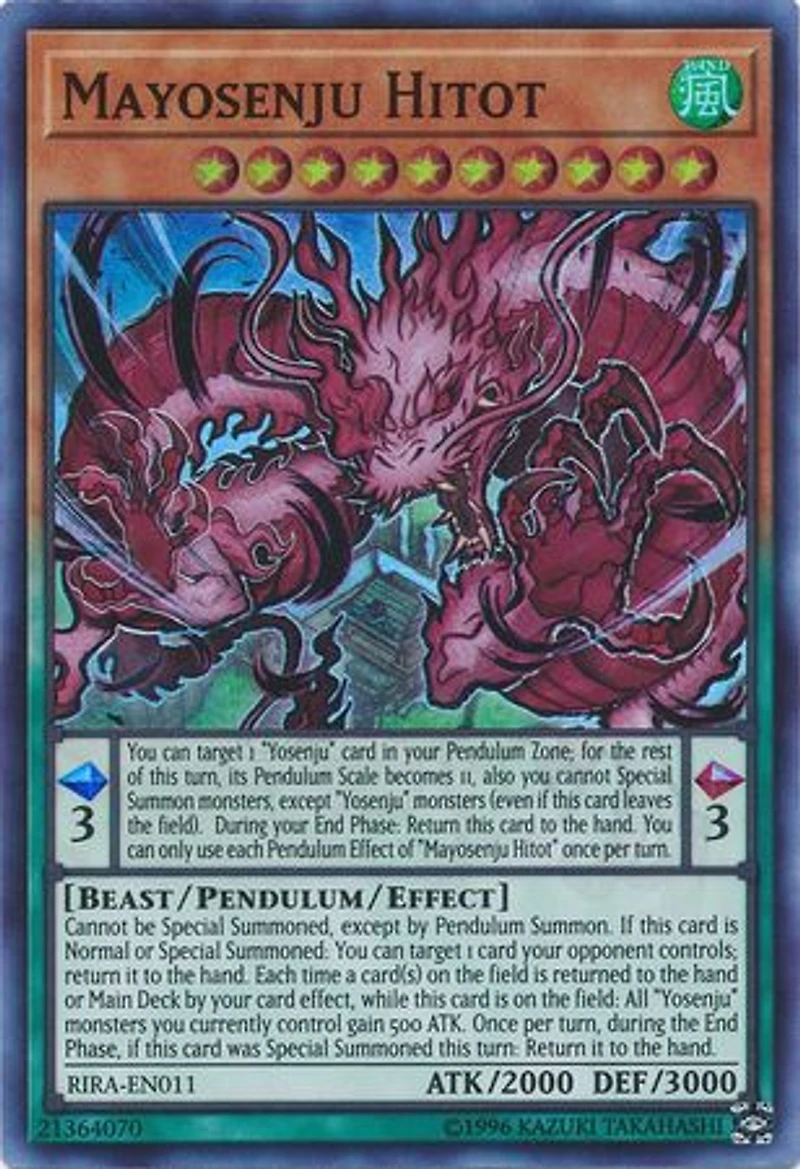 Mayosenju Hitot - RIRA-EN011 - Super Rare