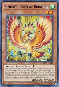 Simorgh, Bird of Bringing - RIRA-EN018 - Rare - Unlimited Edition