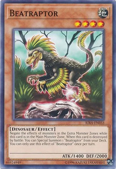 Beatraptor - RIRA-EN033 - Common - Unlimited Edition
