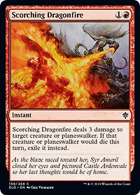 Scorching Dragonfire - Foil