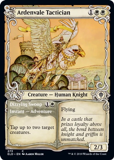 Ardenvale Tactician // Dizzying Swoop - Foil - Showcase