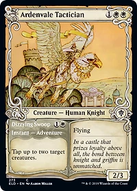 Ardenvale Tactician // Dizzying Swoop - Foil - Showcase