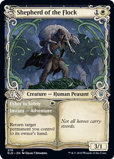 Shepherd of the Flock // Usher to Safety - Showcase