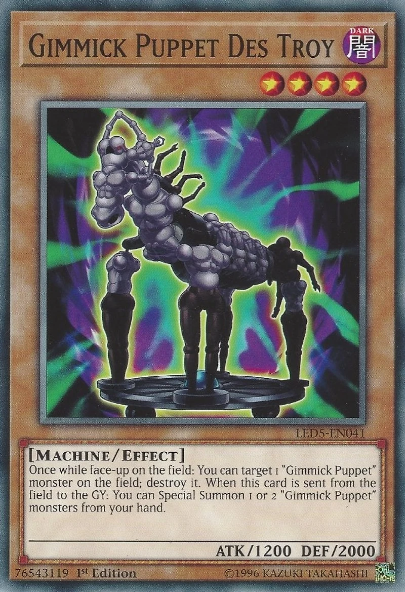 Gimmick Puppet Des Troy - LED5-EN041 - Common - 1st Edition