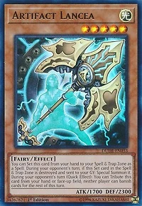 Artifact Lancea - DUDE-EN033 - Ultra Rare - 1st Edition