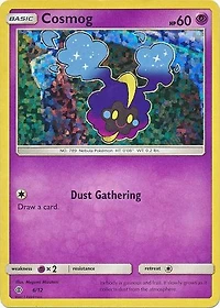 Cosmog - 6/12 - Holo - McDonald's Promo 2017